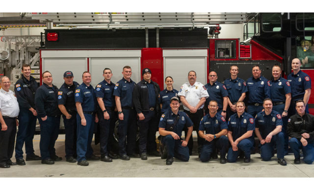 Ocean Shores Fire Department dedicates new fire engine to its fleet