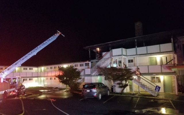 Fire at The Islander Motel