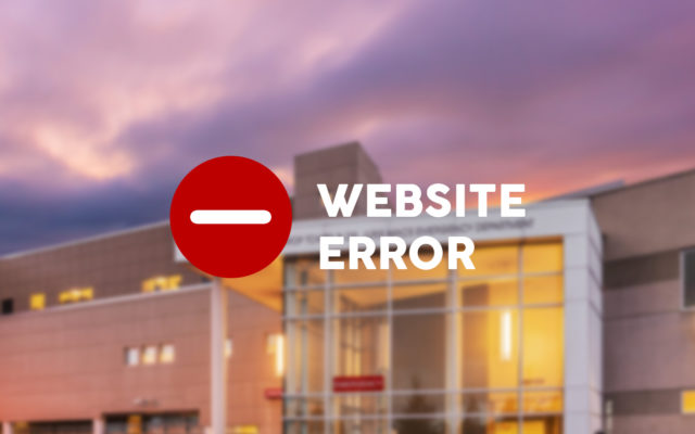 GHCH website errors due to rebuild; residents should not be concerned
