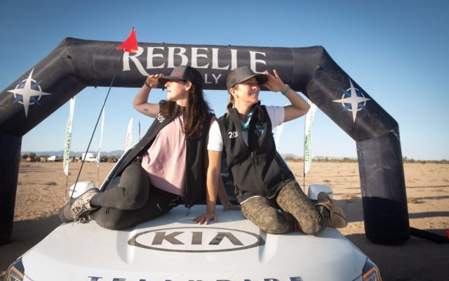 Rebelle Rally Duo Finish in the top 3 In The Kia Telluride