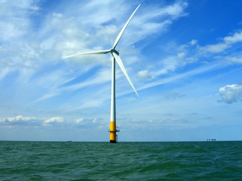 Off-shore Wind Farm Turbine