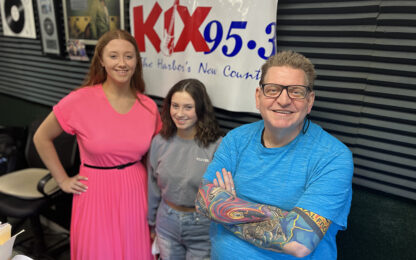 Madison and Alexandria stop by to talk about the Miss Grays Harbor Outstanding Teen Competition