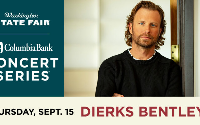 Dierks Bentley Just Announced At The WA State Fair