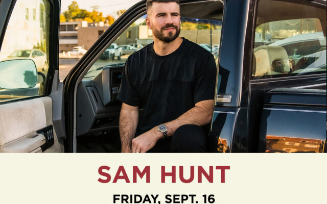 Sam Hunt Just Announced At The WA State Fair