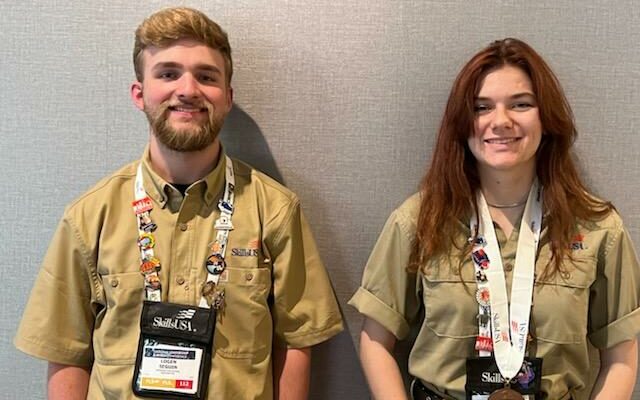 Burns and Seguin return from SkillsUSA Nationals with Top Ten finishes