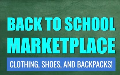 Back To School Marketplace Is Set For August 20th