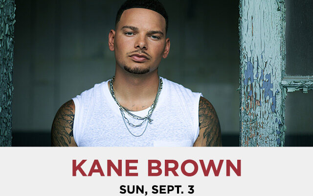 Kane Brown in Concert September 3 At The WA State Fair