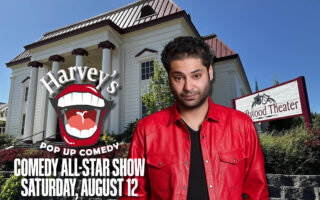 Comedian Kabir Singh Headlines Harveys Pop Up Comedy At The Driftwood Theatre This Saturday Night!