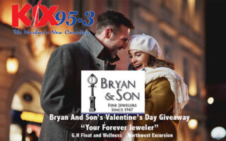 The KIX 95.3 Bryan & Sons Jewelers Valentines Giveaway