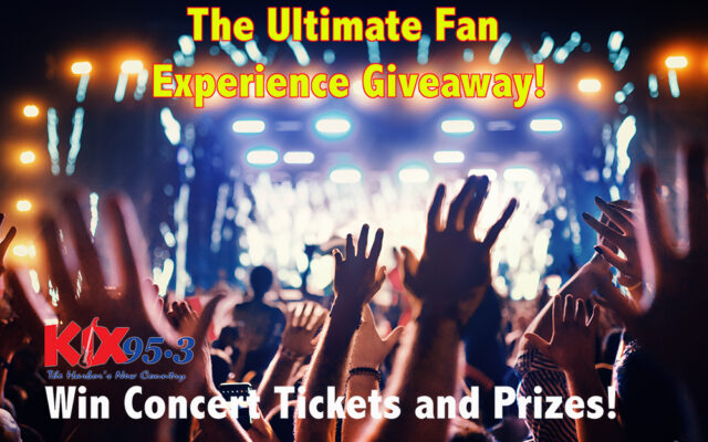 Win Concert Tickets, prizes and MORE!  The Ultimate Fan Experience giveaway!